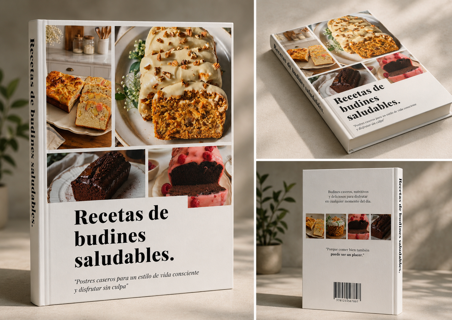 4 Recetas de Budines saludables